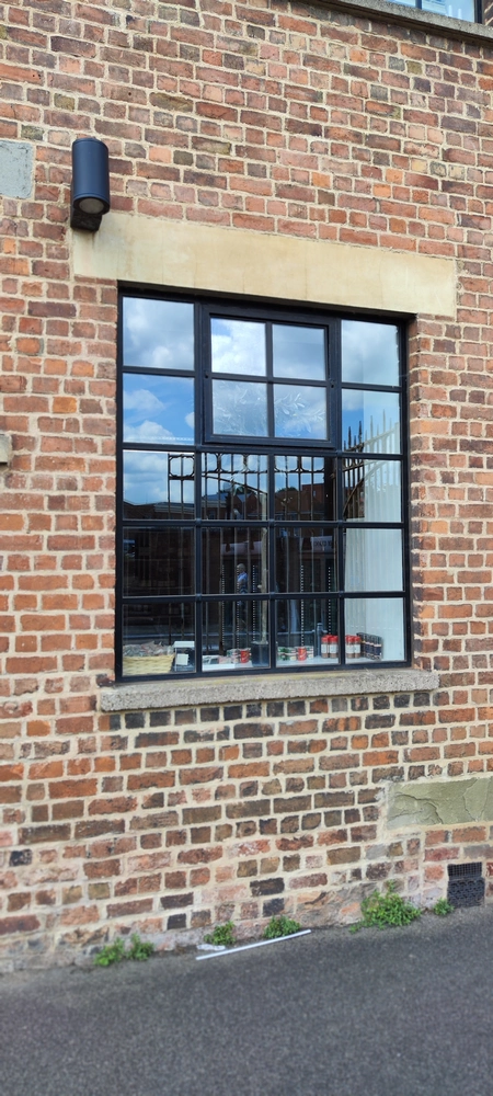 apartment with crittall style windows