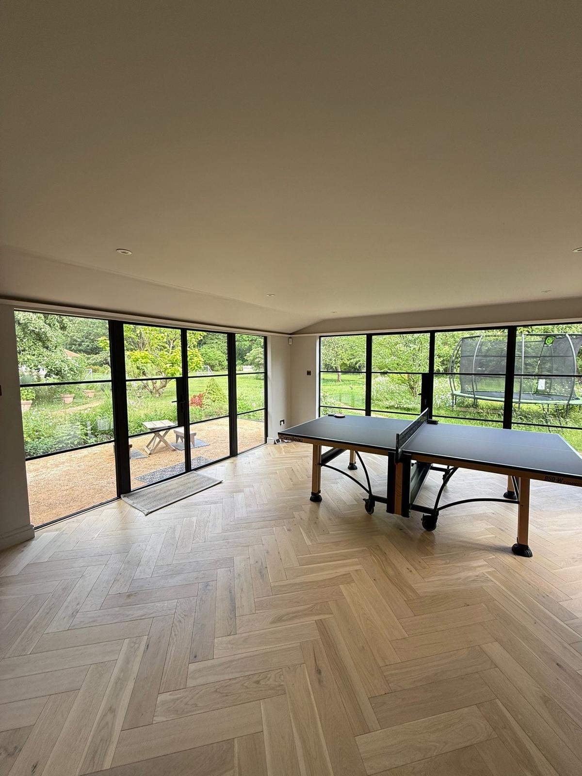 Garden room inside
